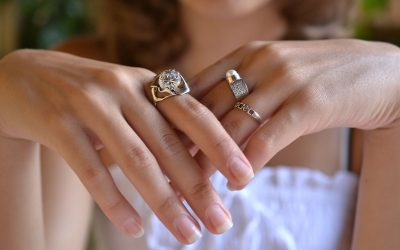 Experience Timeless Beauty with a Champagne Lab Grown Engagement Ring Designed for Conscious Brides